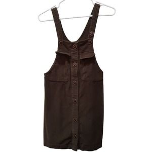 Zara Kids Brown Overalls Size 11-12 #1222
